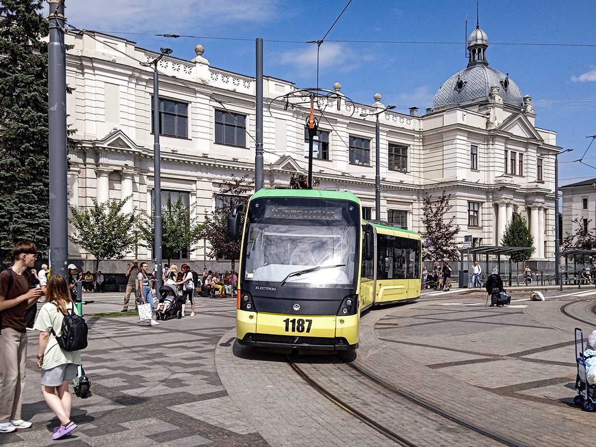 Львов, Electron T3L44 № 1187
