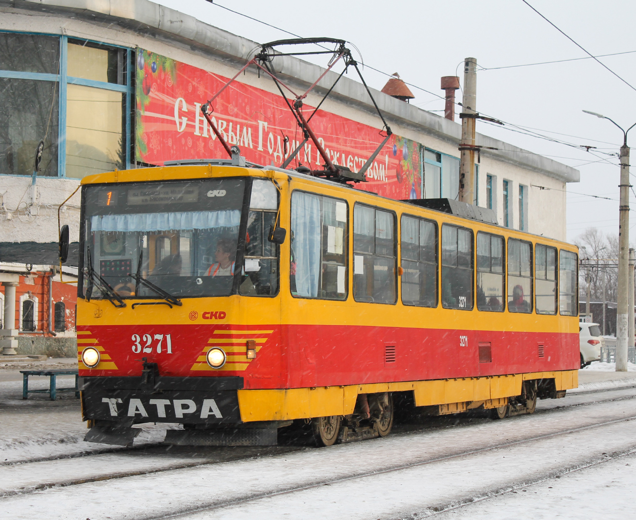 Barnaul, Tatra T6B5SU № 3271