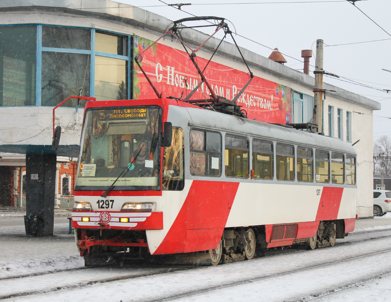 Барнаул, Tatra TB4D КВР Барнаул № 1297