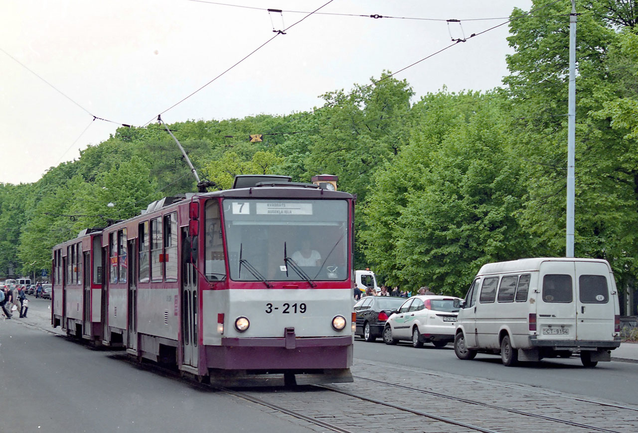 Рига, Tatra T6B5SU № 3-219