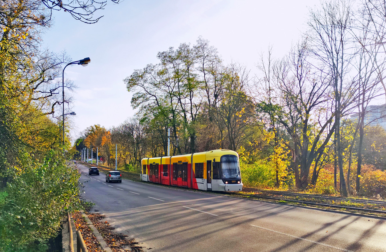 Лодзь, Bombardier Cityrunner № 1203 Лодзь, Bombardier Cityrunner № 1203