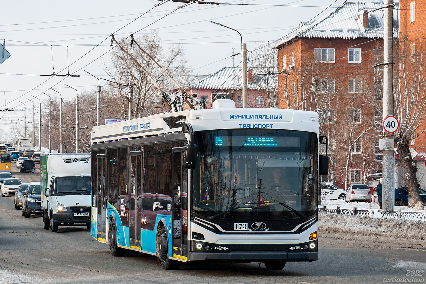 Омск, ПКТС-6281.00 «Адмирал» № 173