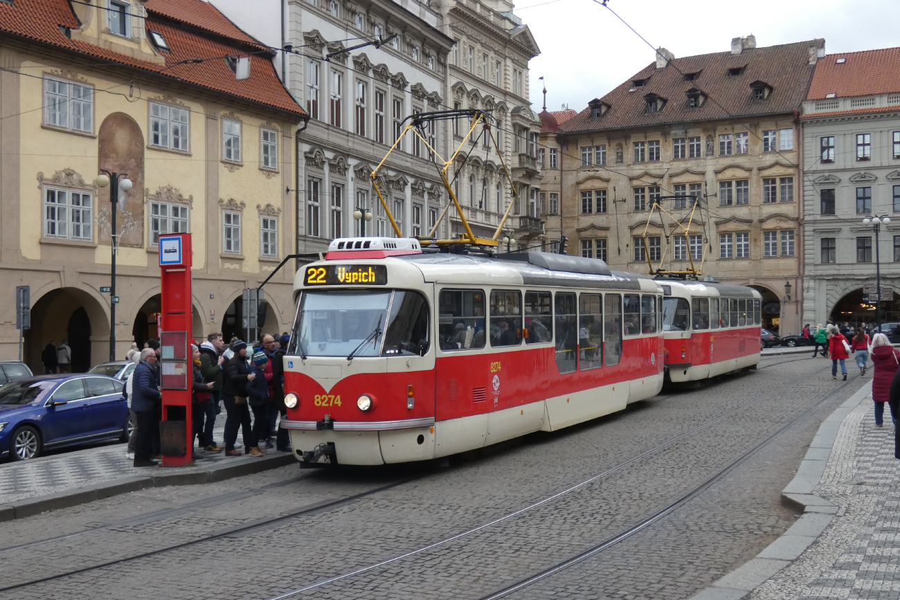 Прага, Tatra T3R.PLF № 8274
