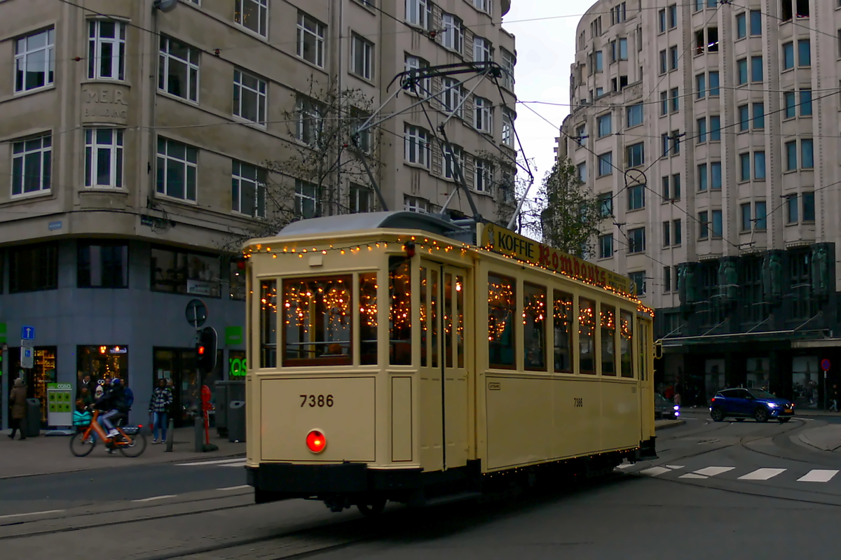 Антверпен, CGTA 4-axle motor car № 7386