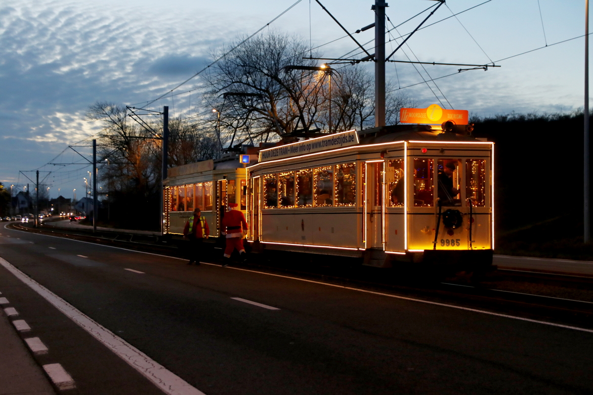 比利时海岸轻轨, SNCV Standard wooden motor car # 9985
