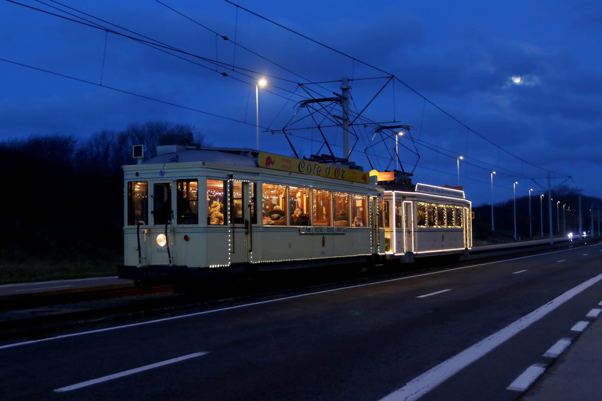 Береговой трамвай, SNCV Standard деревянный моторный № 9942