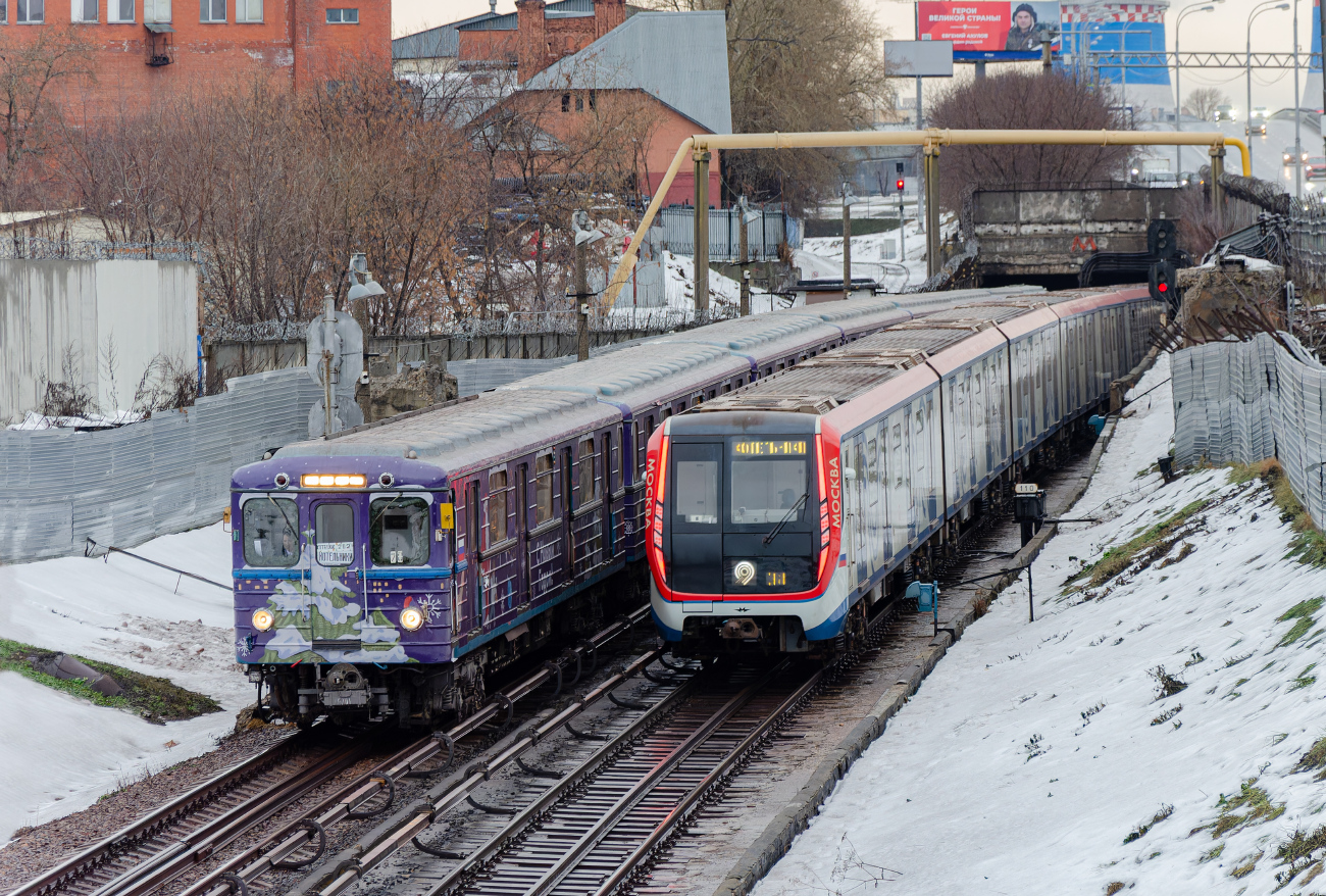 Москва, Еж3 № 5701; Москва, 81-765 «Москва» № 65095