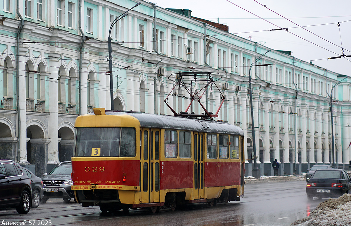 Орёл, Tatra T3SU № 029