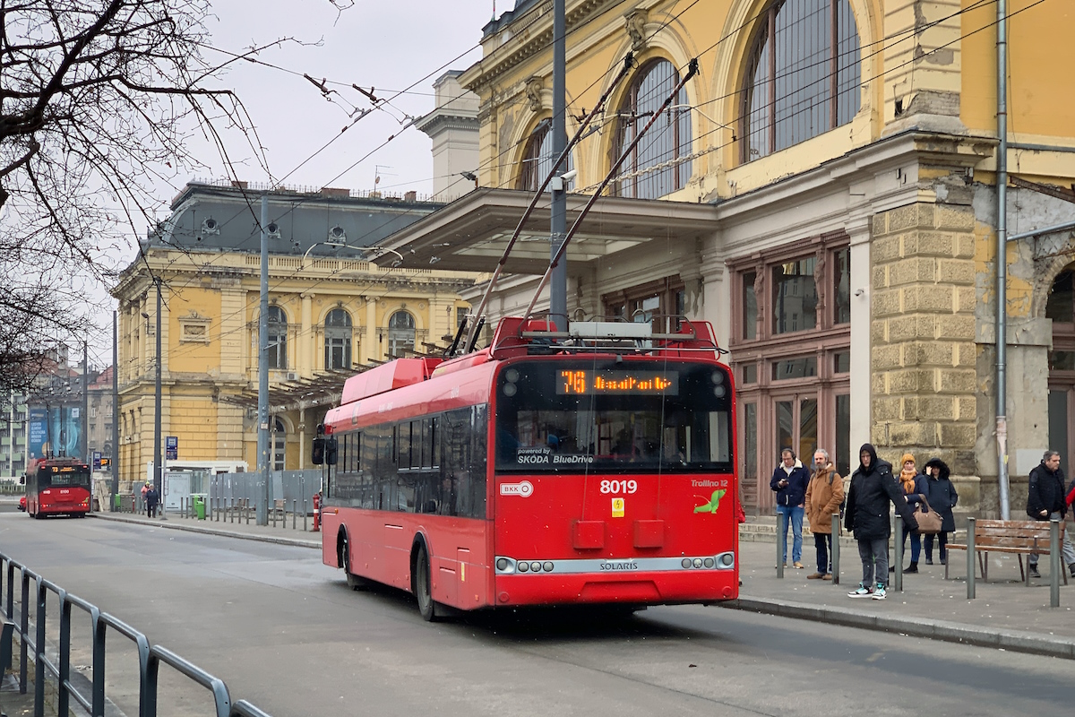 Budapest, Solaris Trollino III 12 Škoda N°. 8019