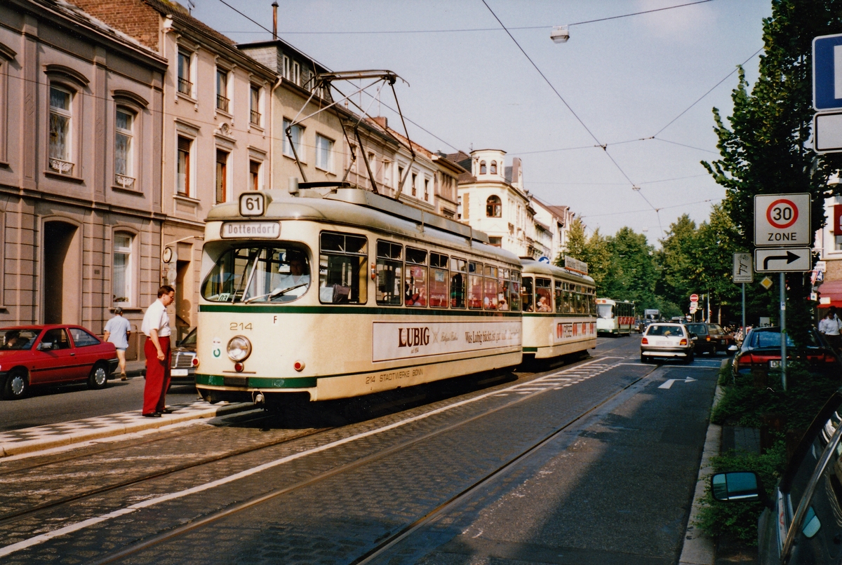 Бонн, Duewag T4 № 214 Бонн, Duewag T4 № 214
