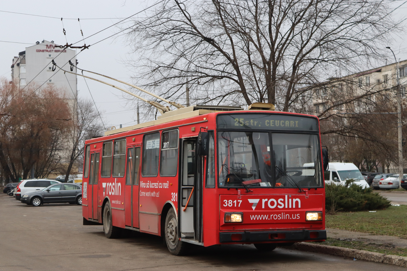 Kisinyov, Škoda 14TrDT/6M — 3817