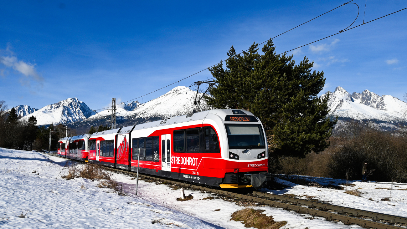 Высоке-Татры, Stadler GTW 2/6 № 495.952-4