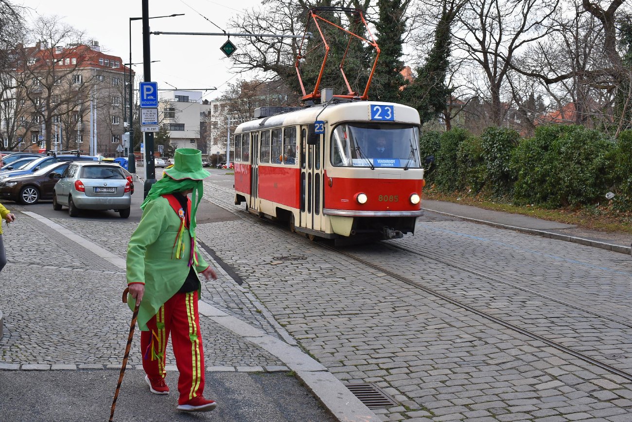 Прага, Tatra T3M № 8085
