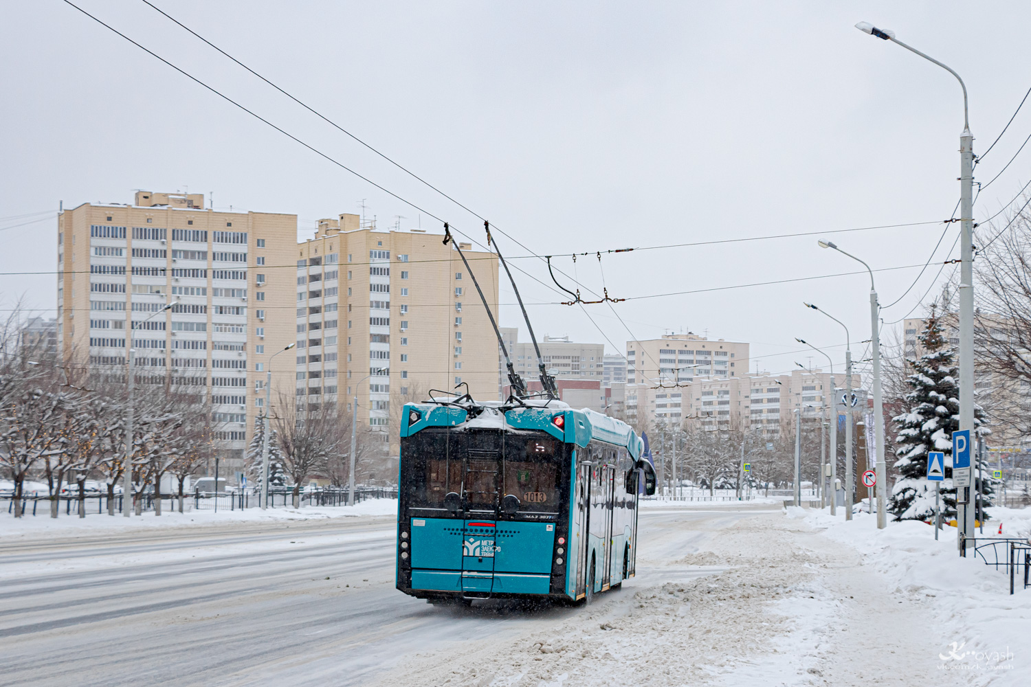Казань, МАЗ-303Т22 № 1013