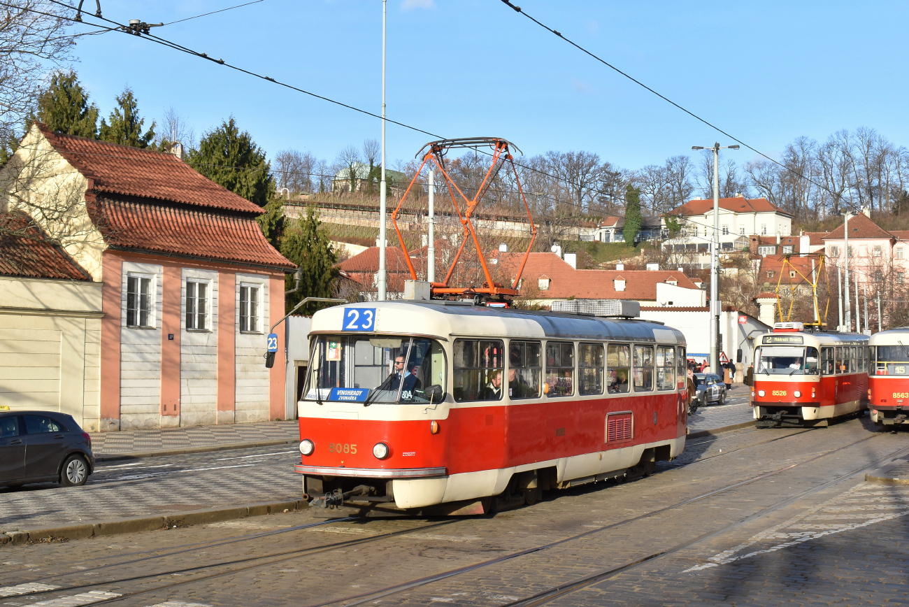 Прага, Tatra T3M № 8085