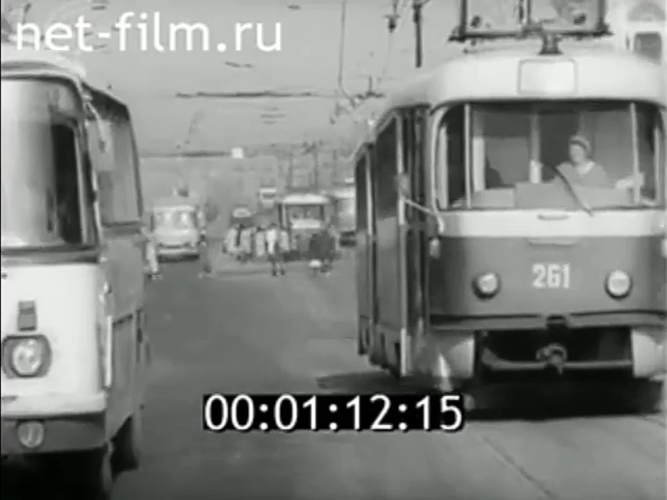 Тверь, Tatra T3SU (двухдверная) № 261; Тверь — Старые фотографии (1917—1991)