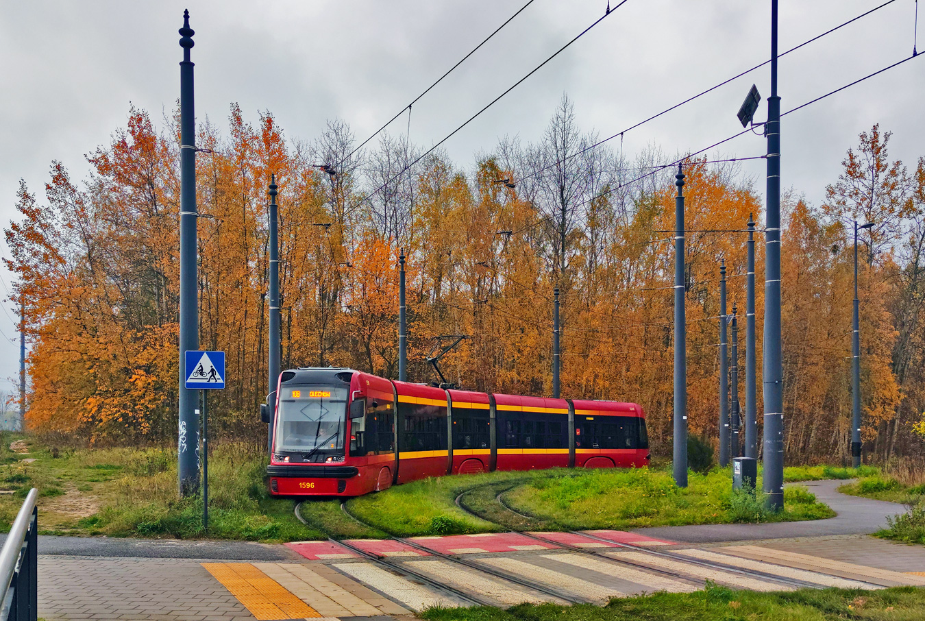 Лодзь, PESA Swing 122NaL № 1596