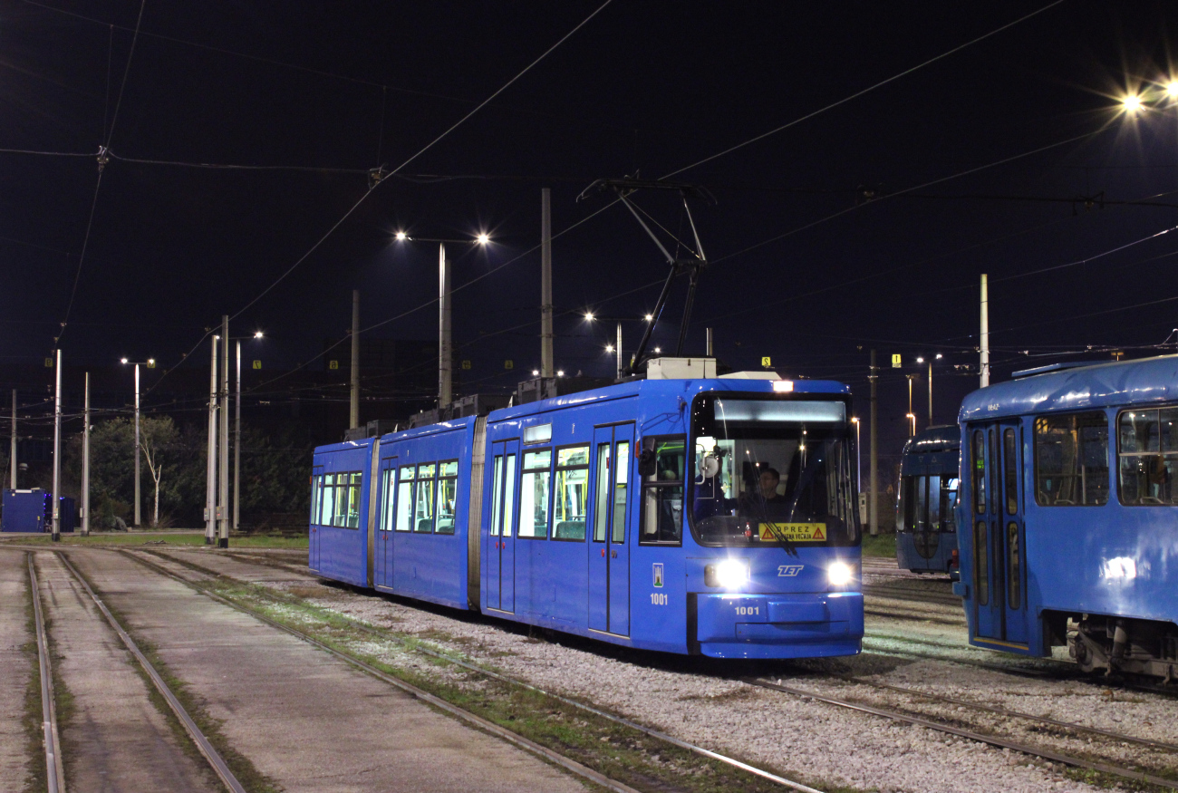 Загреб, Adtranz GT6M № 1001