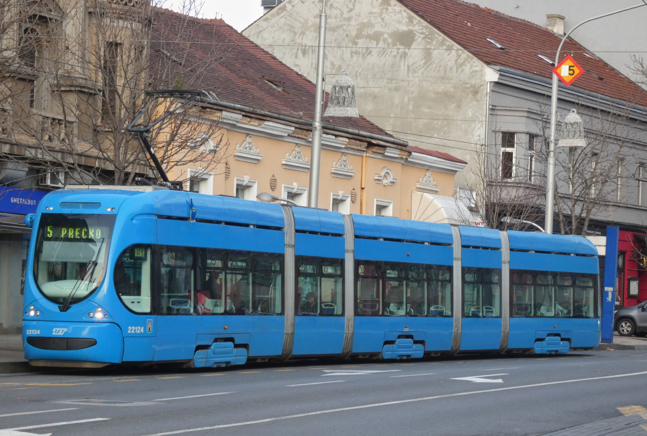Загреб, Končar TMK 2200 № 22124