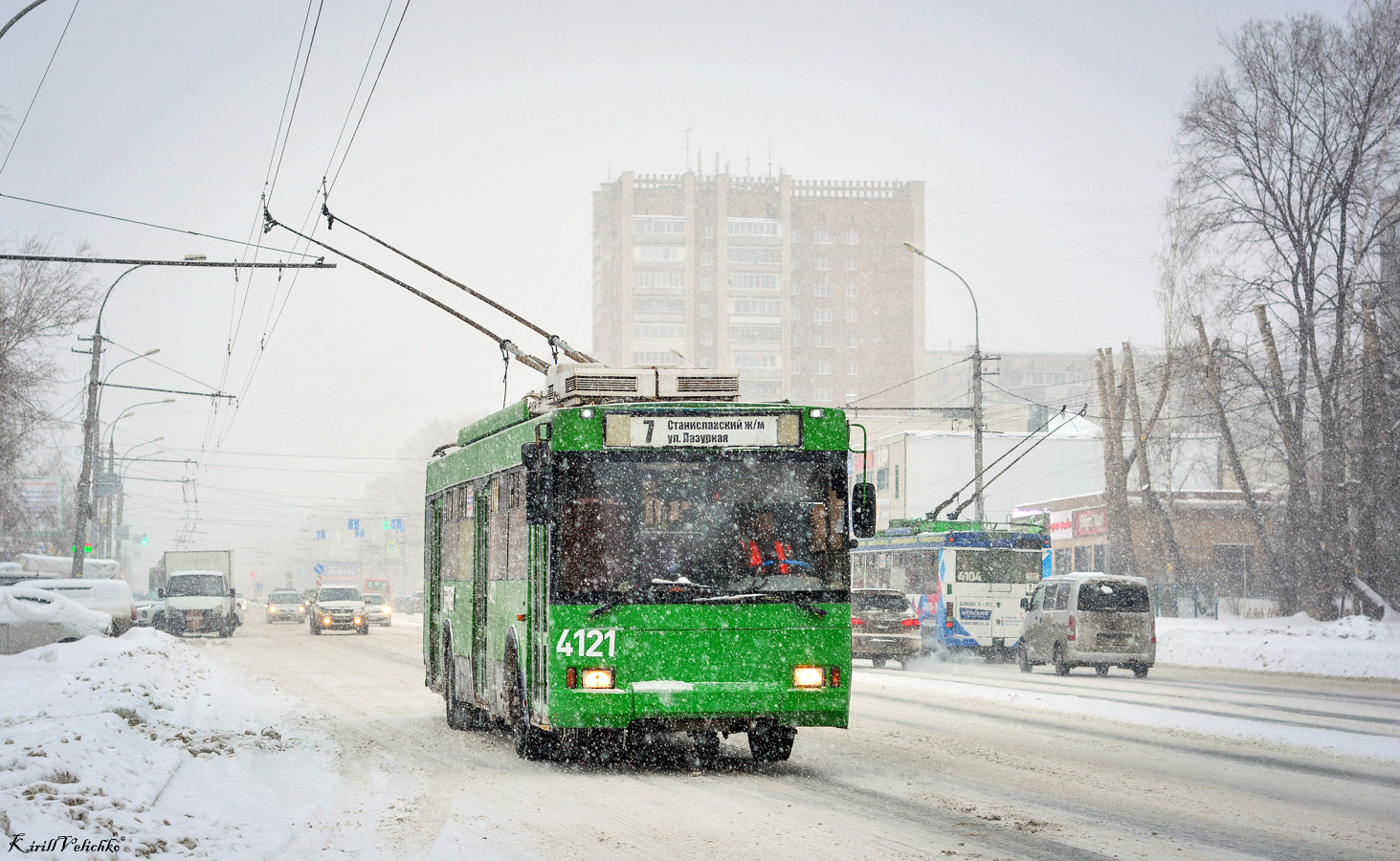 Новосибирск, Тролза-5275.05 «Оптима» № 4121