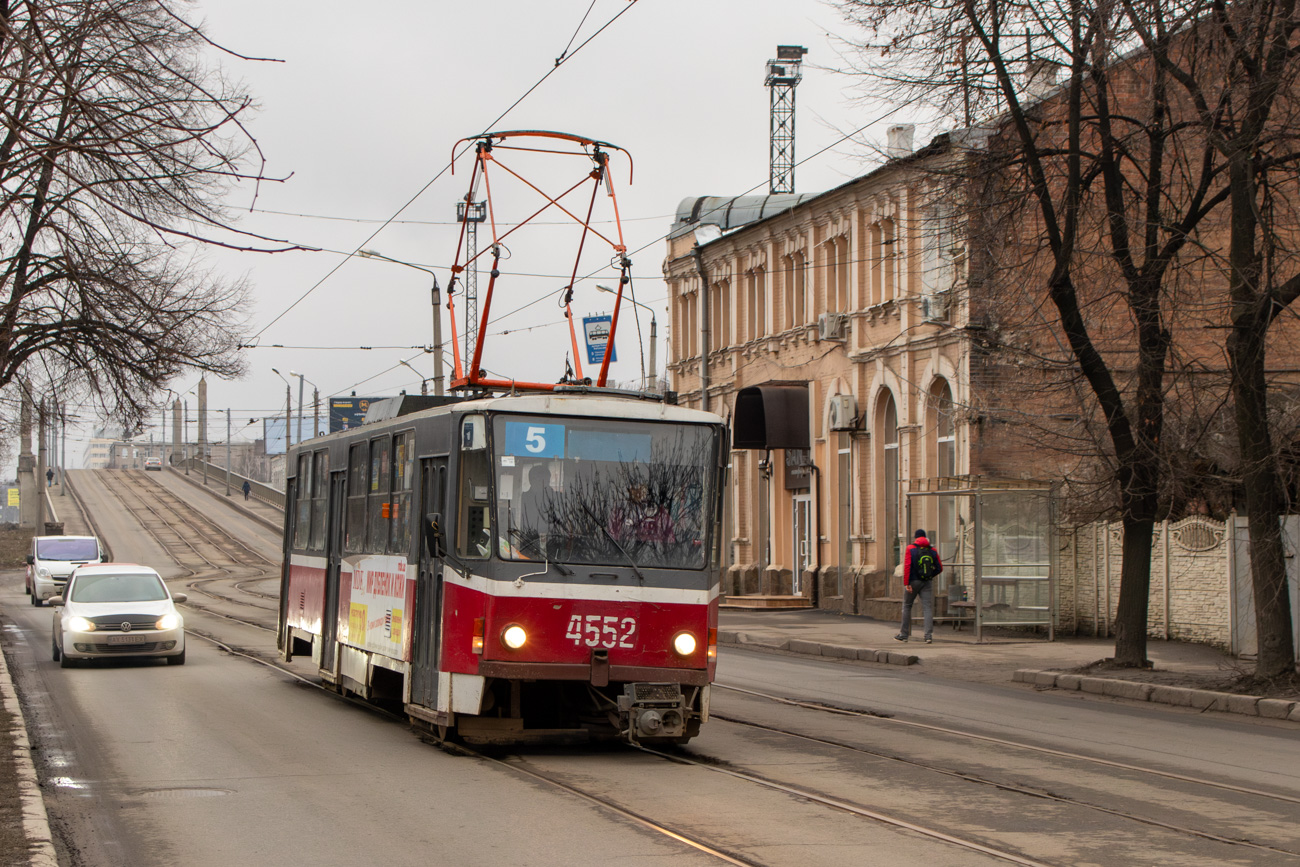 Харьков, Tatra T6B5SU № 4552