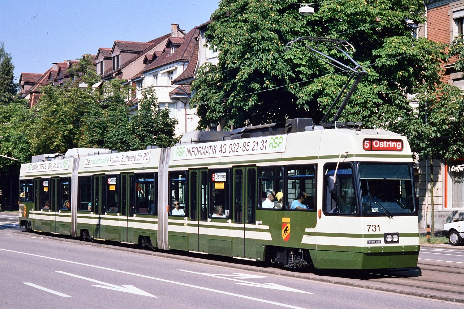 Берн, ACMV/ABB/Duewag Be 4/8 № 731