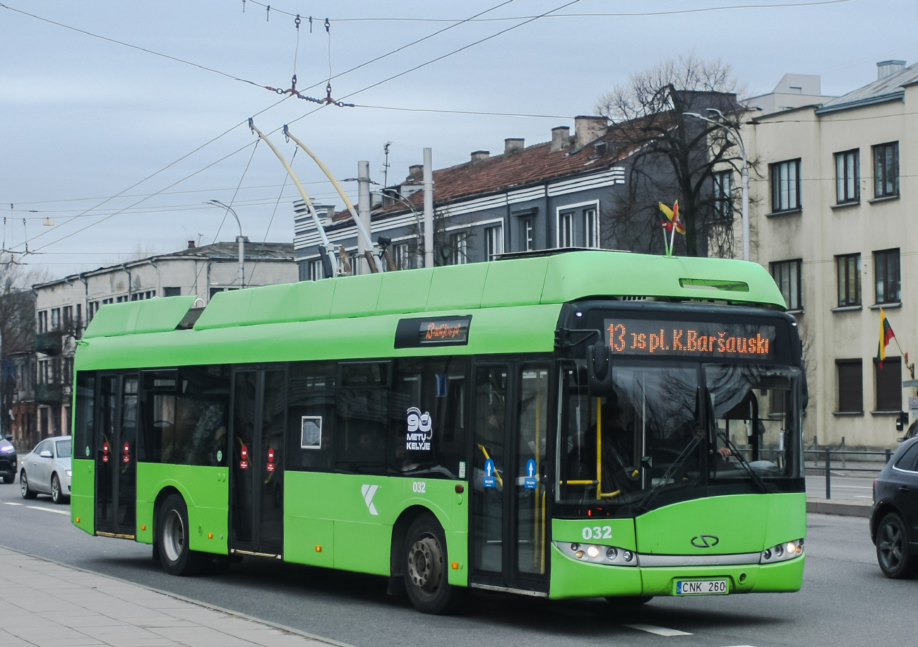 Каунас, Solaris Trollino III 12 AC № 032