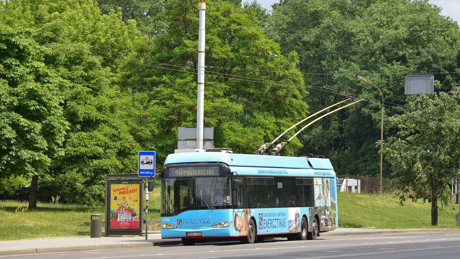 Vilnius, Solaris Trollino II 15 AC Br. 2708