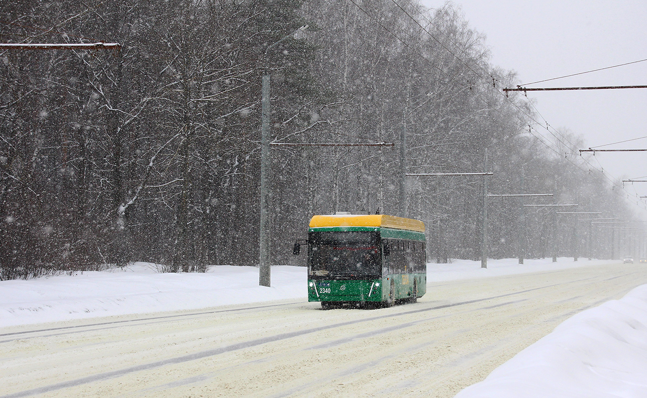 Пенза, УТТЗ-6241.01 «Горожанин» № 2340; Пенза — Троллейбусные линии — Западная поляна