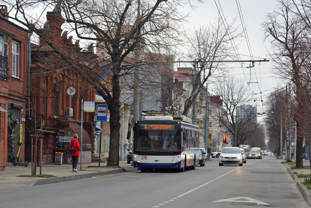 Краснодар, СВАРЗ-МАЗ-6275 № 278