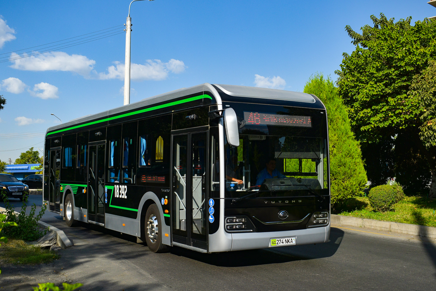 Tashkent, Yutong ZK6126BEVG № 18392