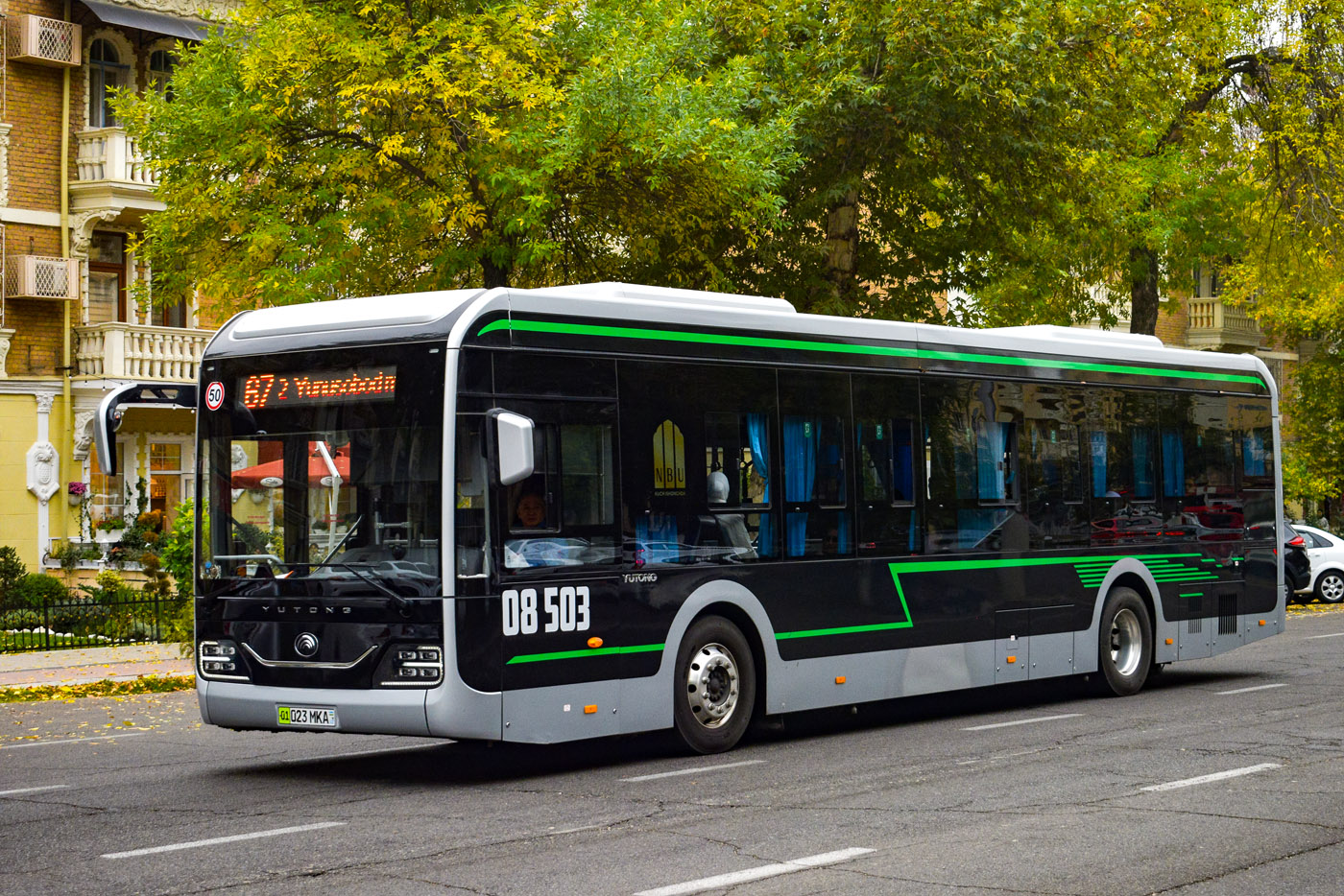 Ташкент, Yutong ZK6126BEVG № 08503