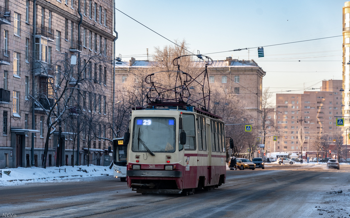 Санкт-Петербург, ТС-77 № 3611