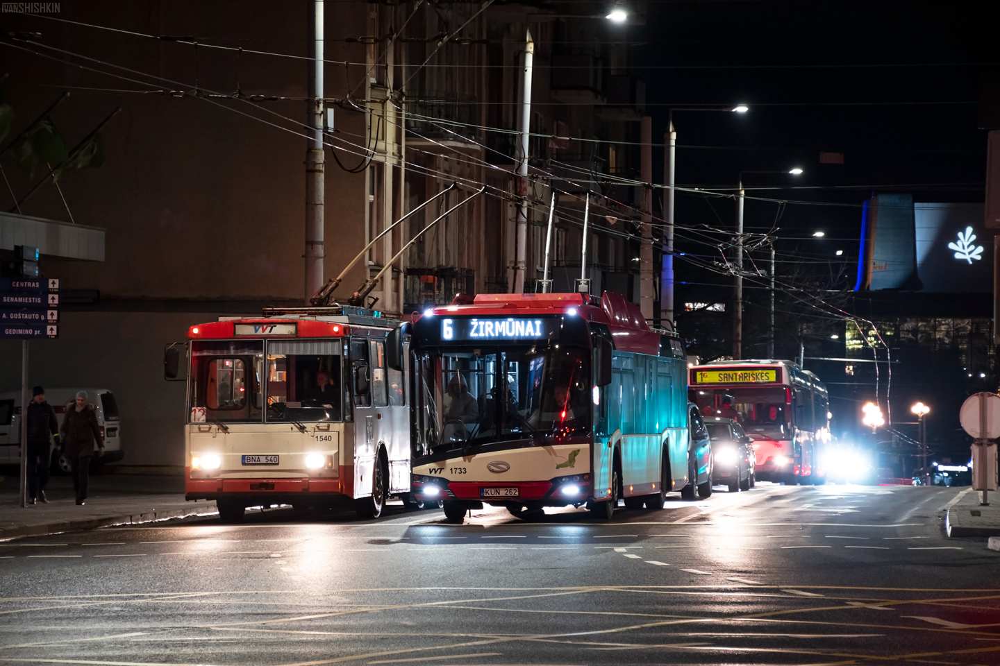 Вильнюс, Solaris Trollino IV 12 Škoda № 1733