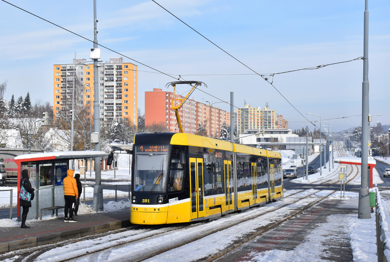 Пльзень, Škoda 40T ForCity Smart № 391