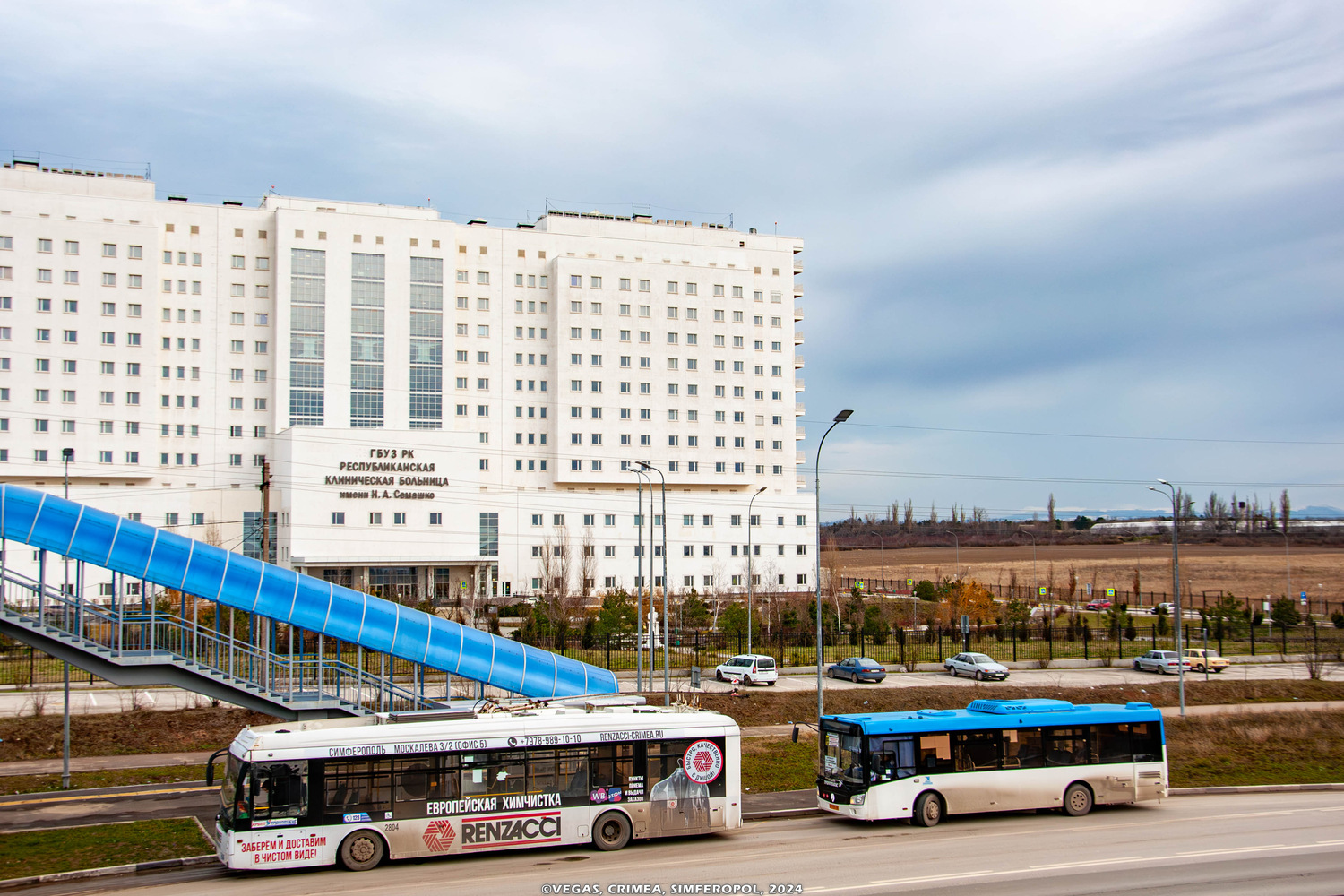 Крымский троллейбус, Тролза-5265.03 «Мегаполис» № 2804; Крымский троллейбус — Движение троллейбусов без КС (автономный ход)