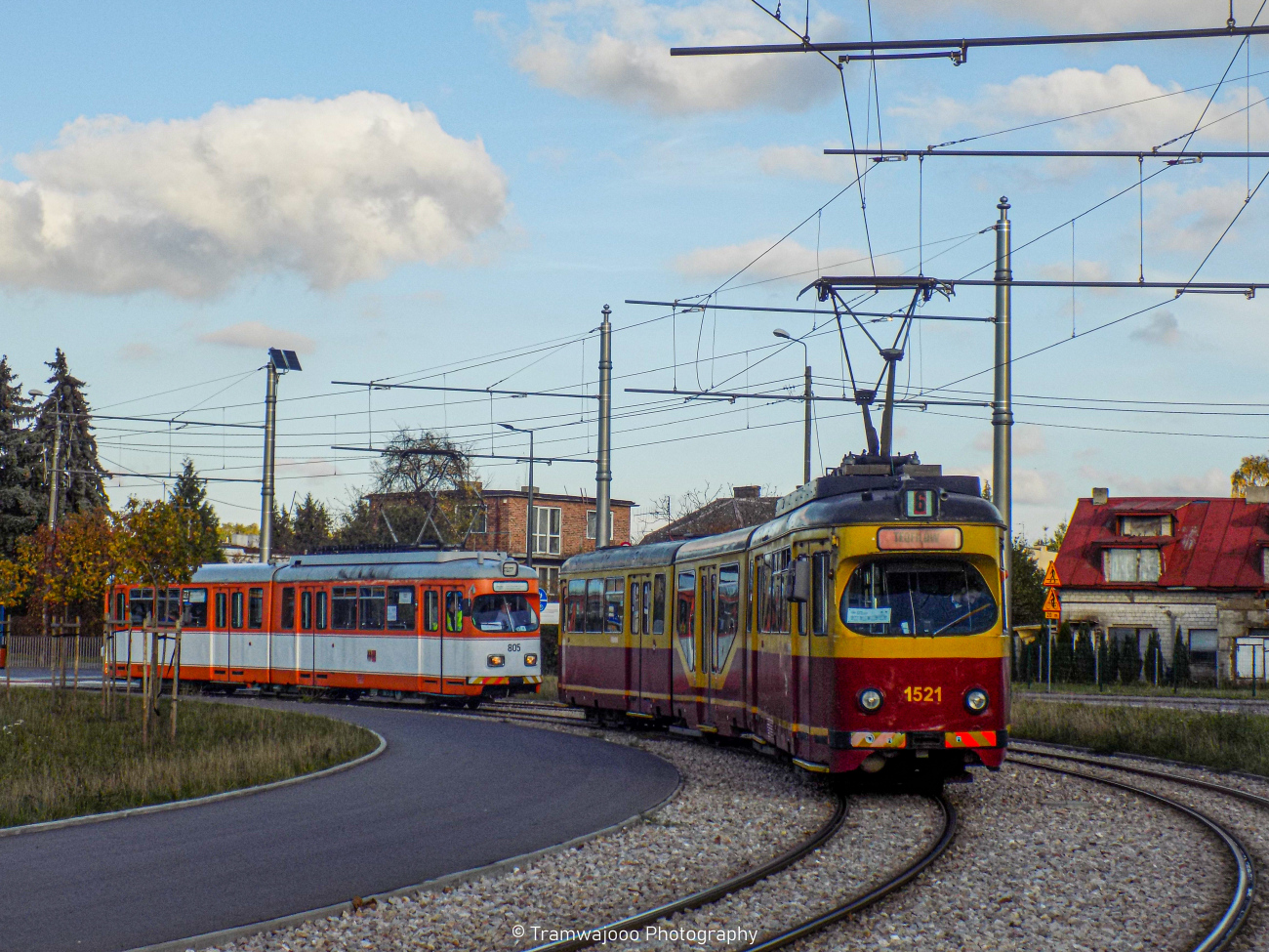Łódź, Duewag GT8NF Nr. 1521