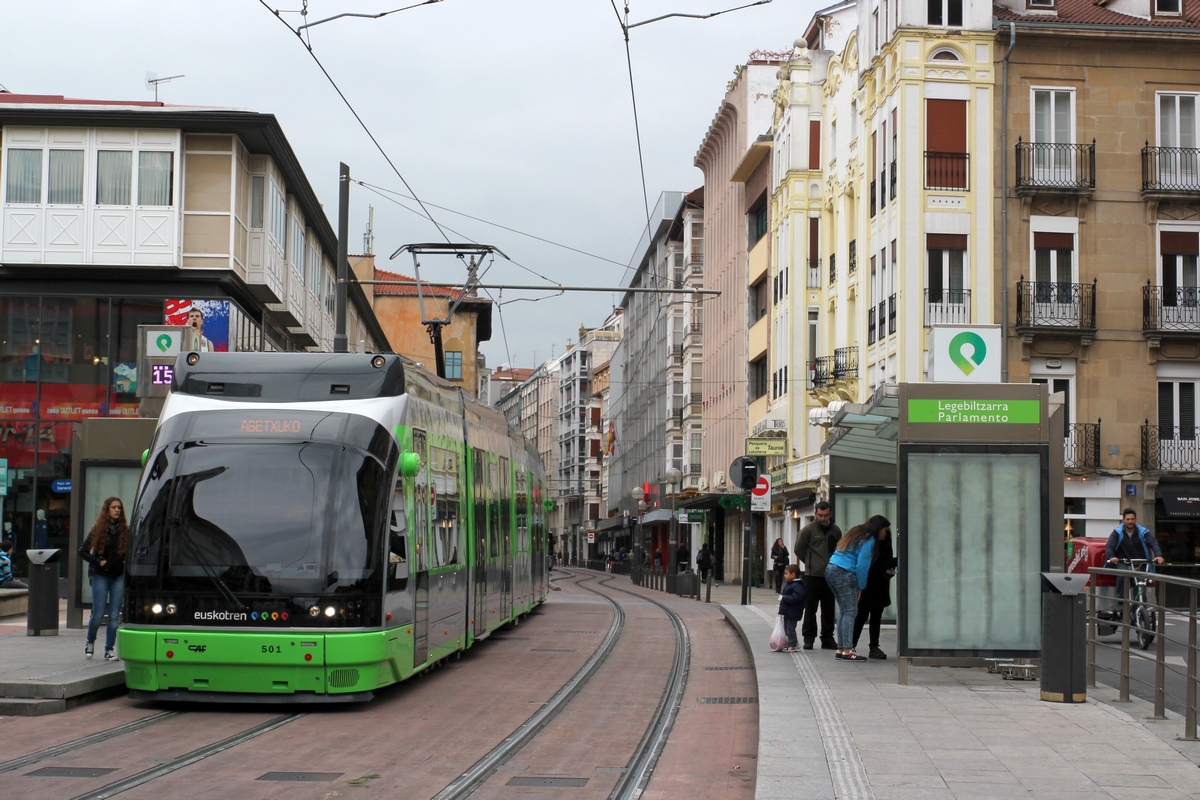 Витория, CAF Urbos 2 № 501 Витория, CAF Urbos 2 № 501