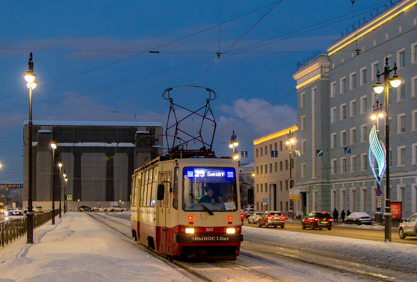 Санкт-Петербург, ТС-77 № 3611