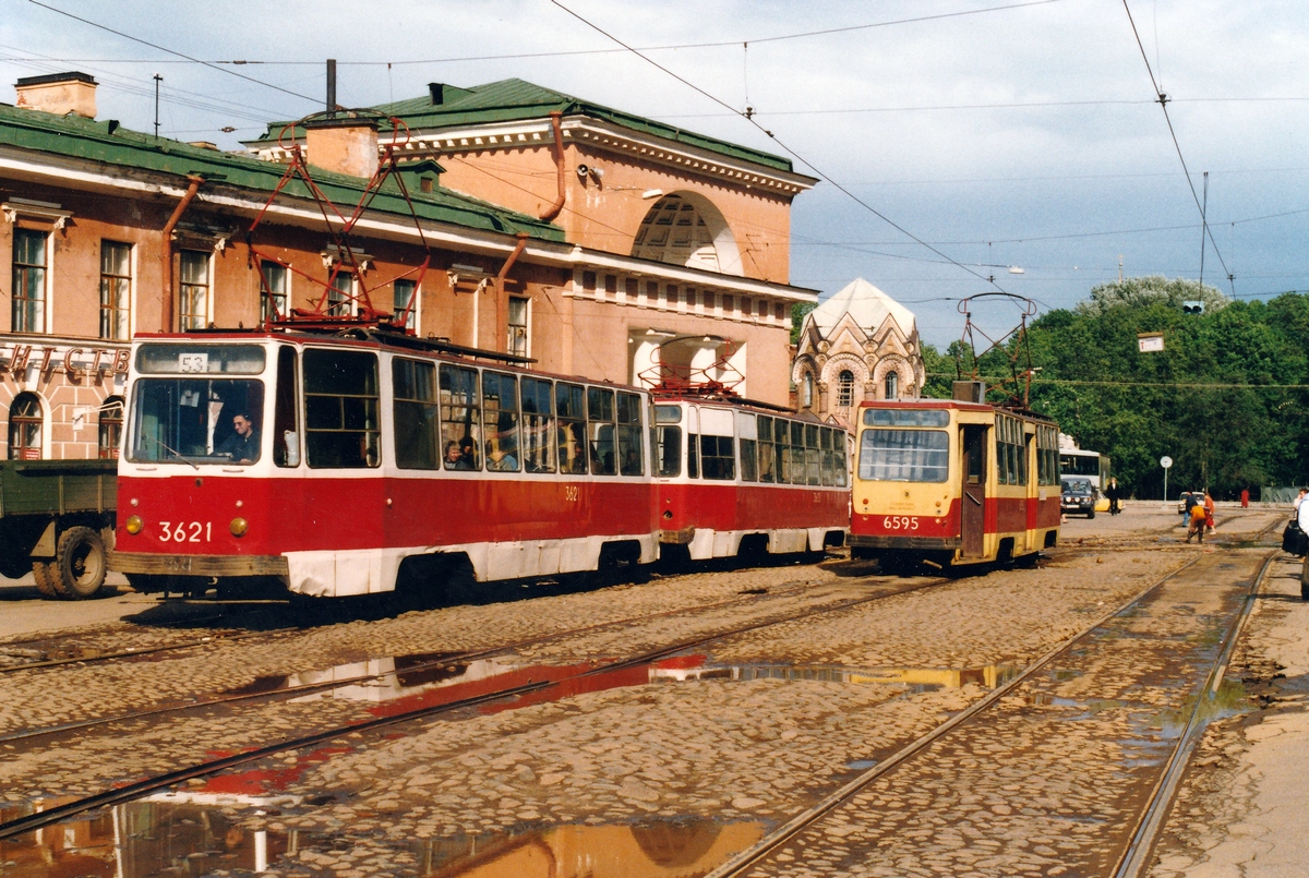 Санкт-Петербург, ЛМ-68М № 3621; Санкт-Петербург, ЛМ-68М № 6595