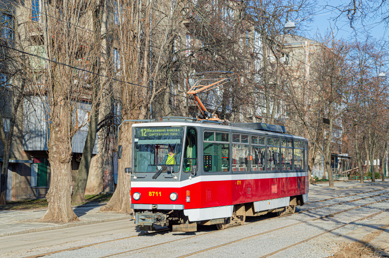 Харьков, Tatra T6A5 № 8711