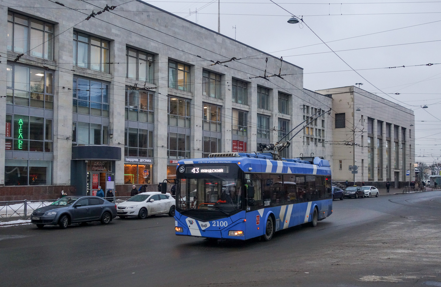 Санкт-Петербург, БКМ 32100D № 2100