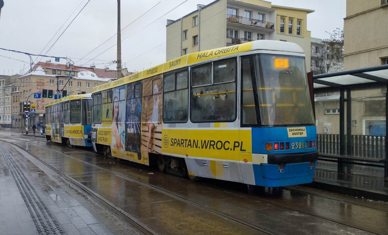 Вроцлав, Konstal 105NWrD № 2321