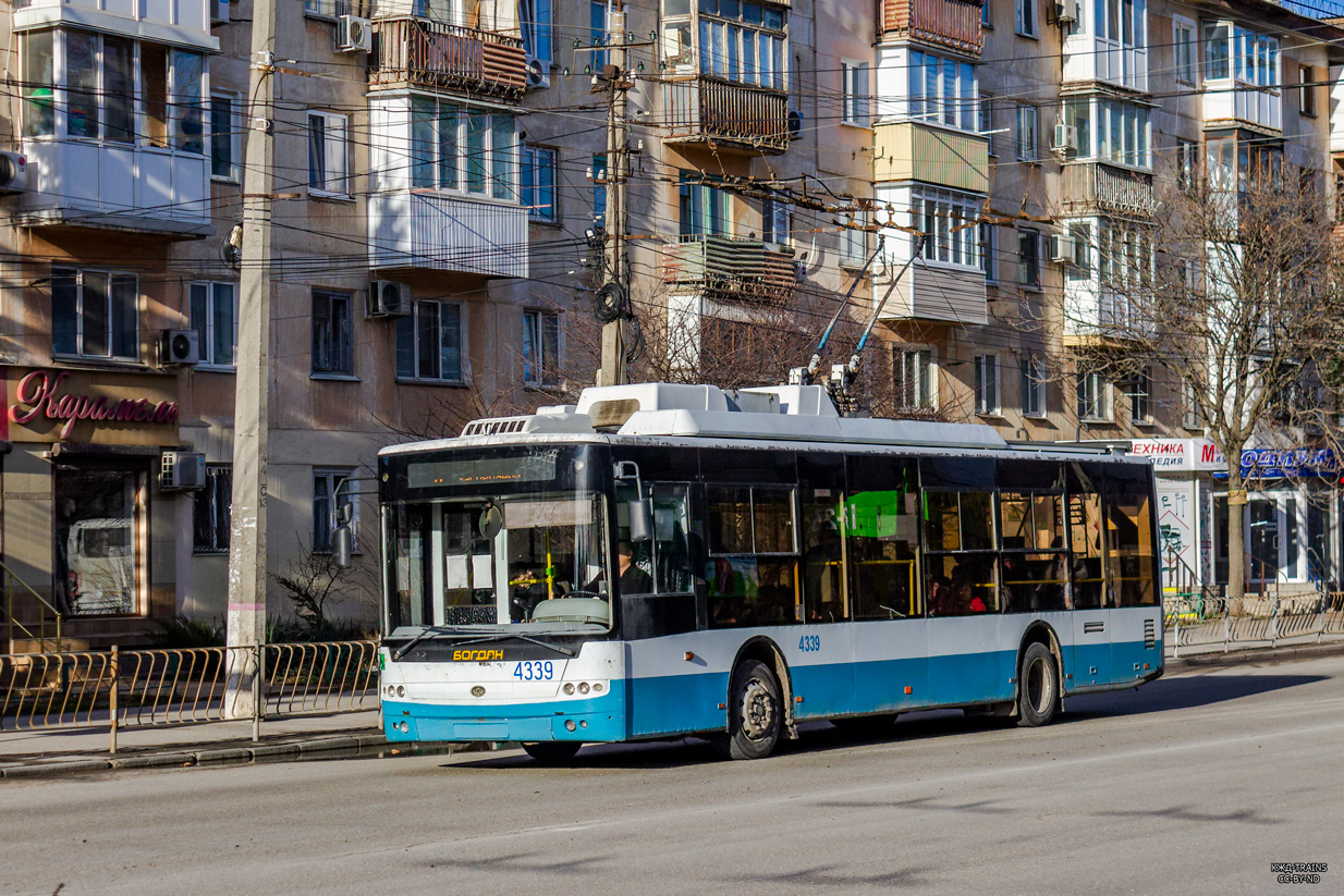 Крымский троллейбус, Богдан Т70110 № 4339