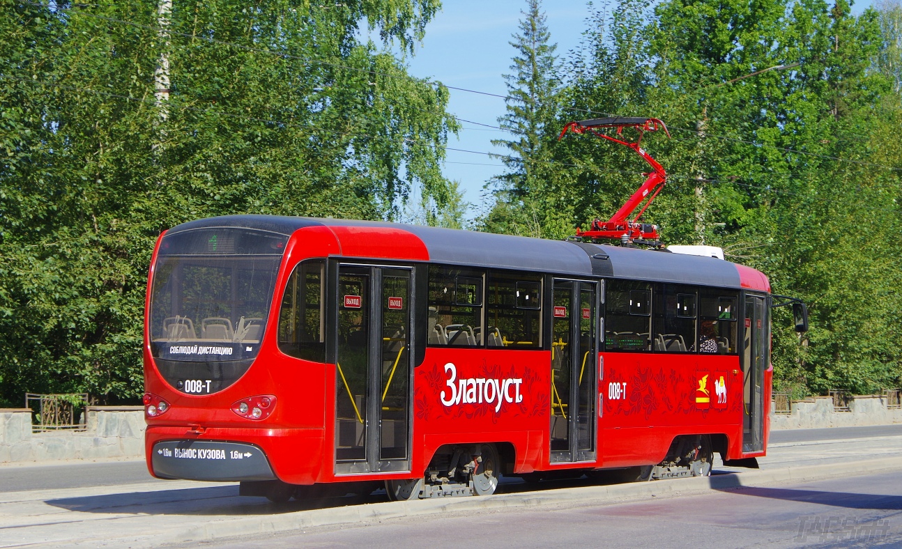 Златоуст, Tatra T3K «Иж» № 008