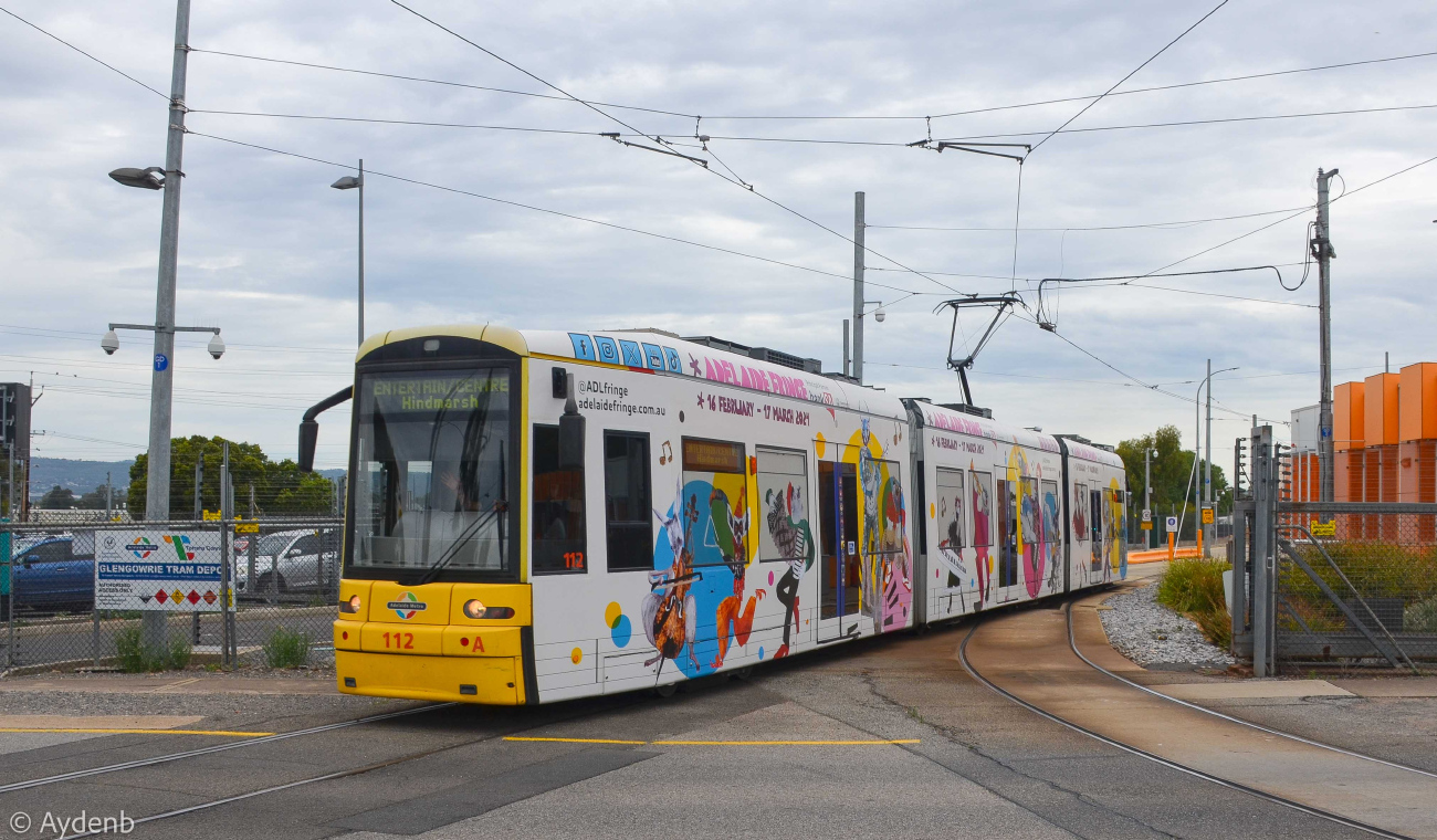 Аделаида, Bombardier Flexity Classic № 112