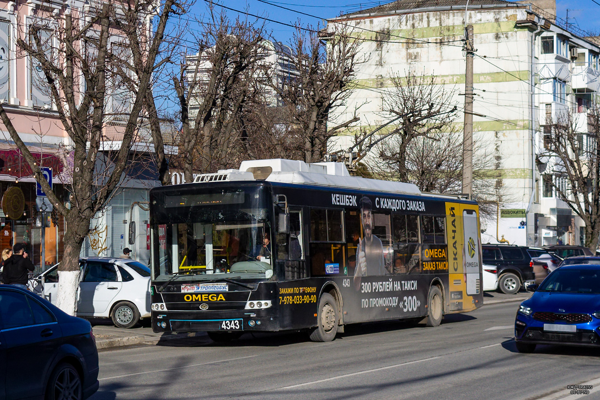Крымский троллейбус, Богдан Т70110 № 4343
