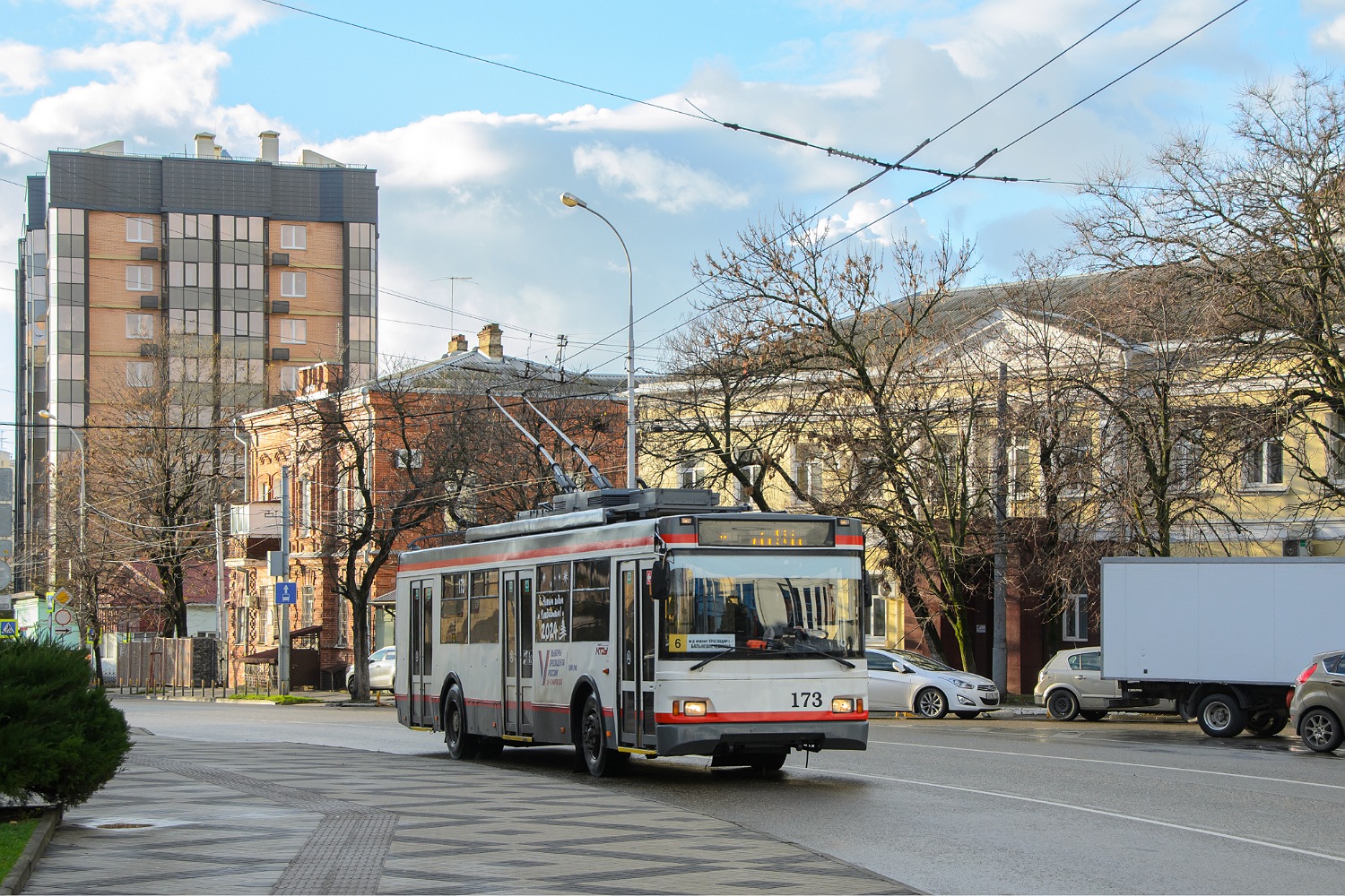 Краснодар, Тролза-5275.07 «Оптима» № 173