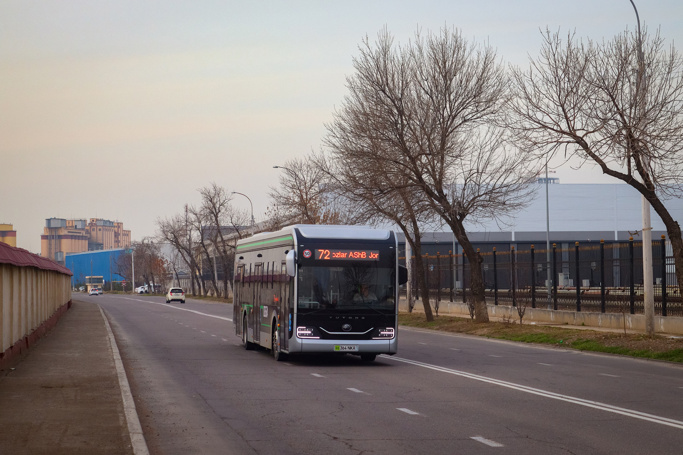 Ташкент, Yutong ZK6126BEVG № 02624