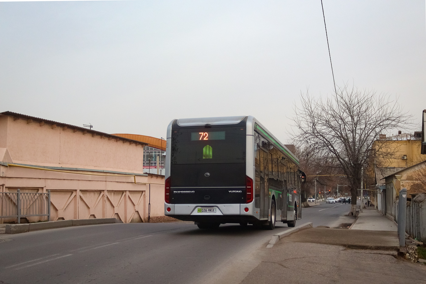 Ташкент, Yutong ZK6126BEVG № 02612